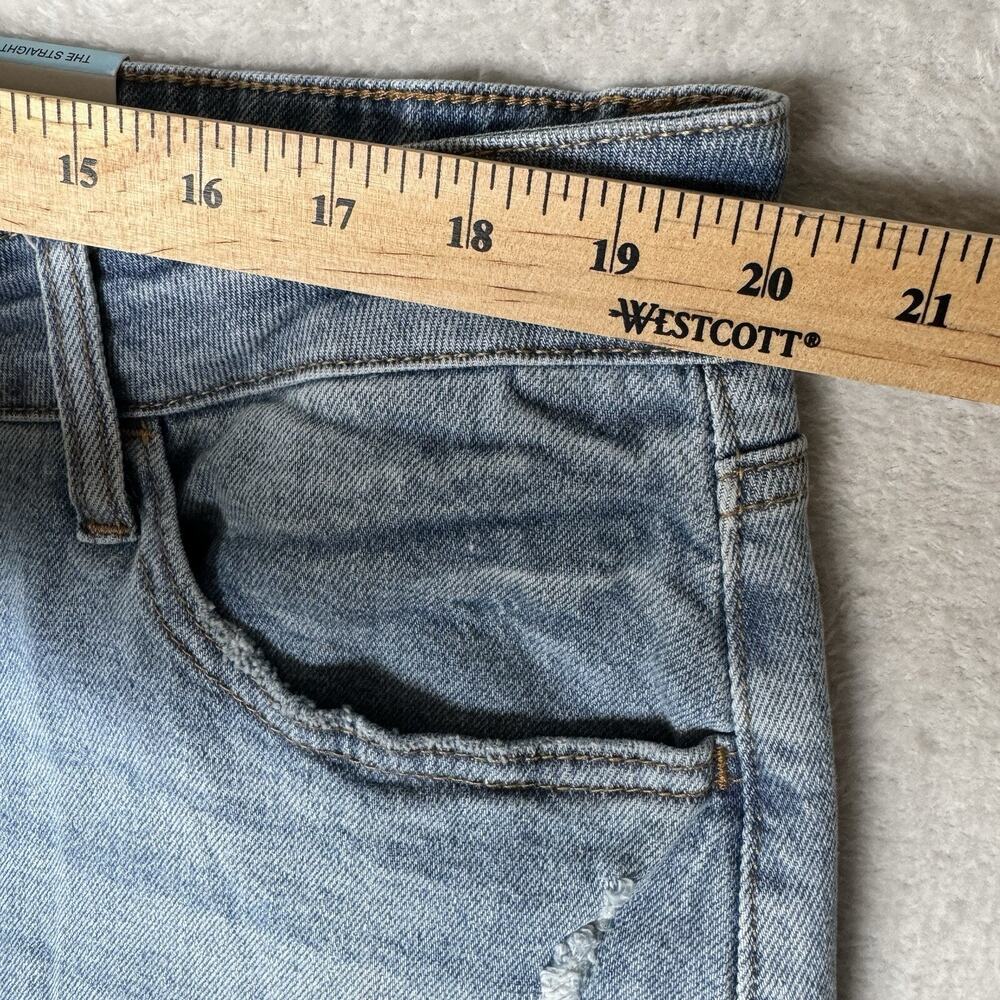 And Now This NEW Womens Jeans Plus Sz 20W Blue Stretch High Rise Straight Leg - Picture 10 of 16